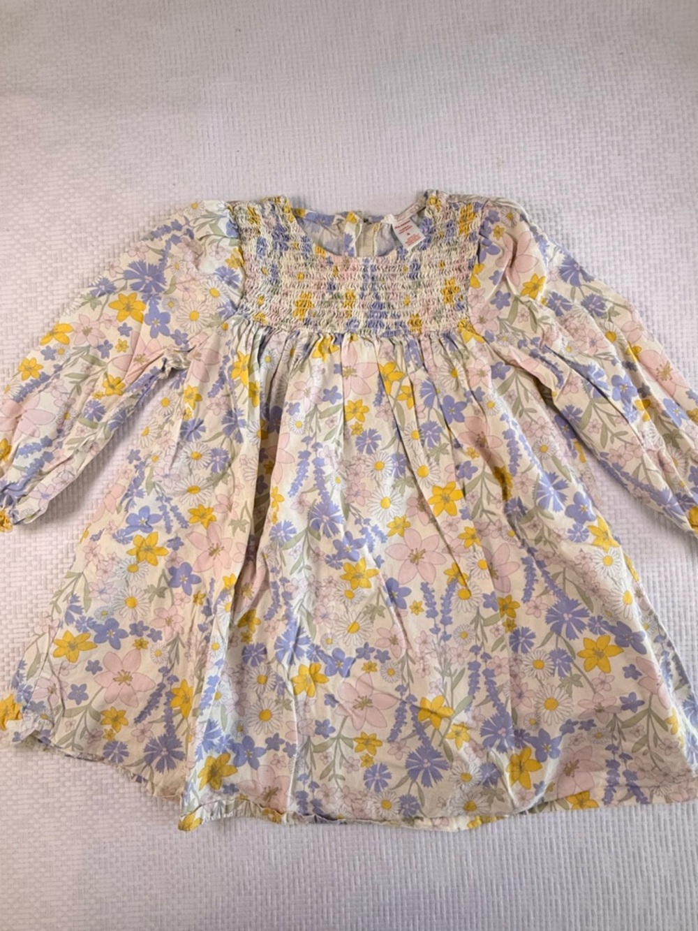 JOE FRESH Long Sleeve Floral Summer Dress | 4T
